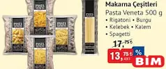 PASTA VENETA MAKARNA ÇEŞİTLERİ 500  G